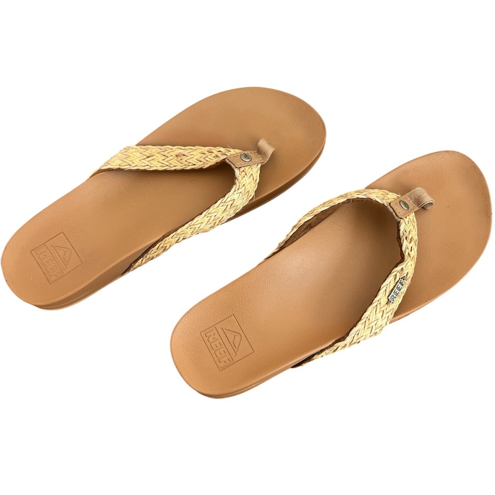 Reef Women's Sandals in Tan and Cream